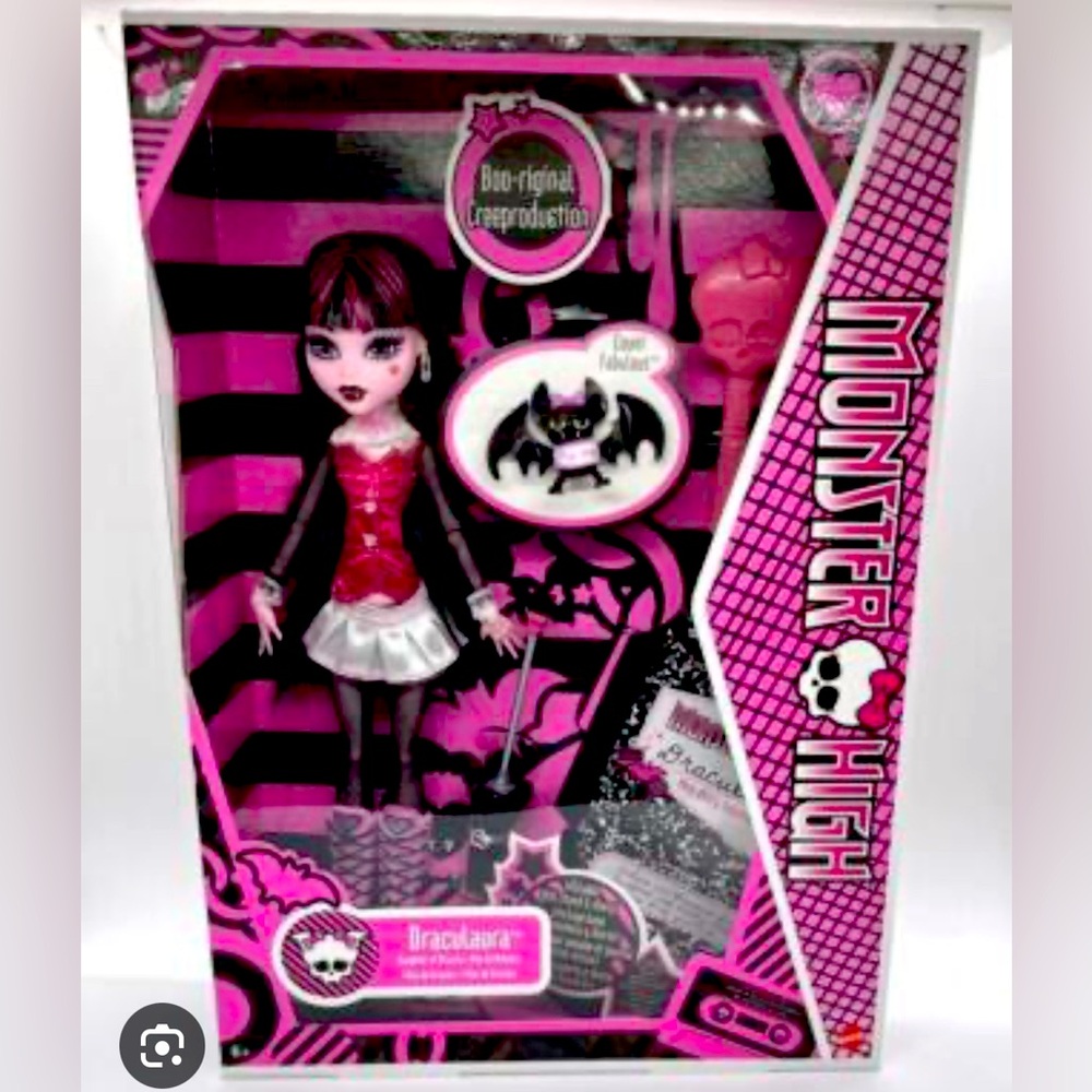 💕🖤Monster High Draculaura Doll 2021 Release🖤💕